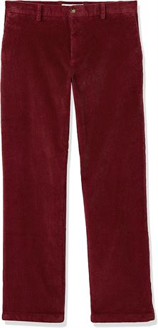 Amazon Essentials Men's Corduroy Pants, 36W X 36L, Burgundy