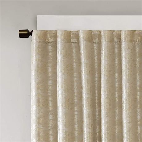 Sun Smart Cassius, Single Blackout Curtain for Bedroom,Single