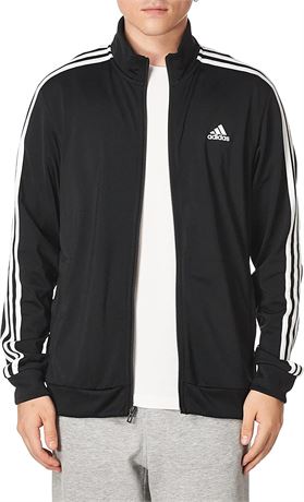 Adidas Essentials Warm-Up 3-Stripes Track Top SIZE UNKNOWN