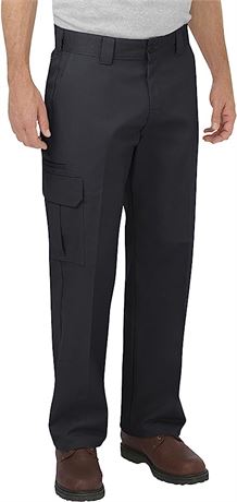 Dickies Men's Relaxed Straight Flex Cargo Pant, 40x30