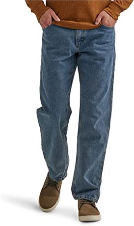 Wrangler Authentics Men's Classic 5-Pocket Relaxed Fit Cotton Jean, 34x29