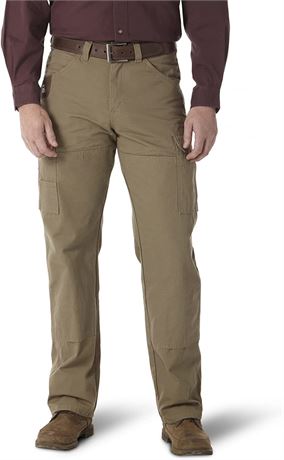 Wrangler Riggs Workwear Men's Ranger Pant, 54W X 30L, Bark