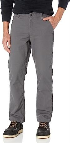 Carhartt Men's Canvas Flannel-Lined Utility Work Pant, 30x30