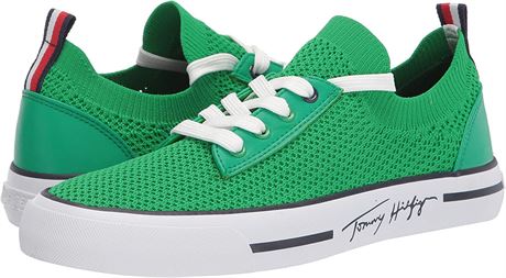 Tommy Hilfiger Women's Gessie Sneaker, Size 6M, Green