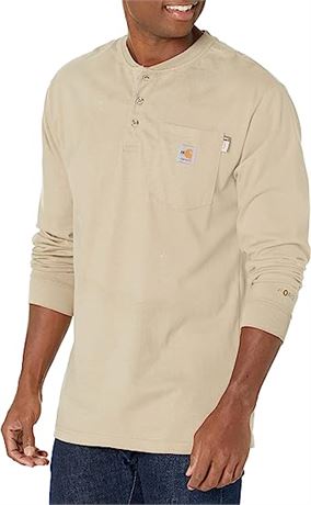 Carhartt Men's Big & Tall Flame Resistant Force Cotton Long Sleeve, X-Lg Tall