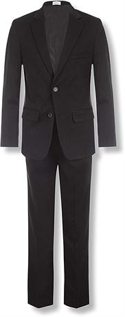 Calvin Klein Boys' 2-Piece Formal Suit Set, 12Husky