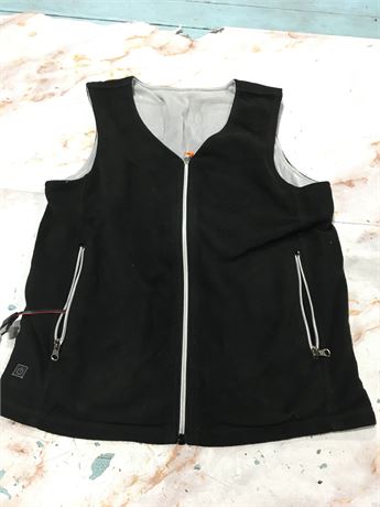 Heated Vest Rechargeable Collarless, Small