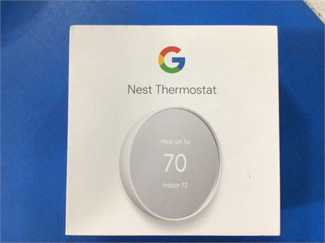 Google Nest Programmable Wifi Thermostat - Snow