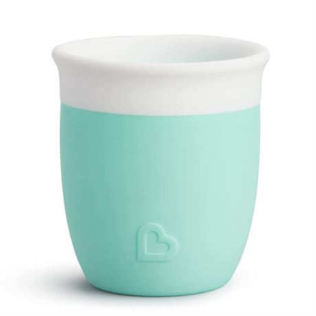 Munchkin Cest Silicone! Open Training Cup for Babies - 2oz, Mint