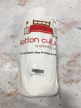 Kotton Culture Duvet Cover Queen