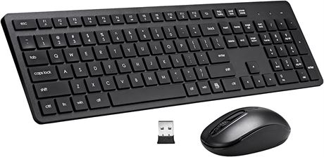 Wireless Keyboard and Mouse Combo