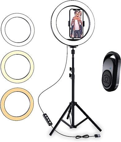 Talk Works 10-Inch Selfie Ring Light