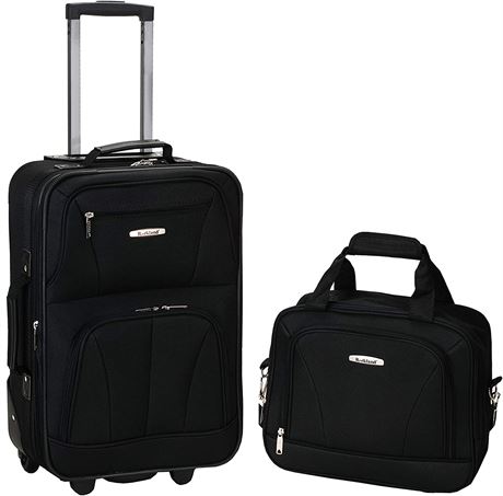 Rockland Fashion Softside Upright Luggage