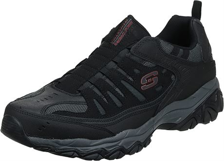 Skechers Sport Men's Afterburn Extra Wide Fit black/charcoal,10.5 XWide