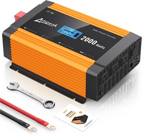 Ampeak 2000W Power Inverter (Older Design)