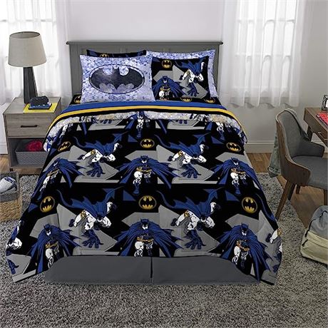 Kids Bedding Super Soft Comforter and Sheet Set, Full