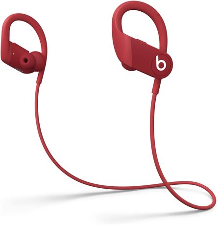 Beats by Dre Powerbeats High-Performance Wireless Earphones - Red