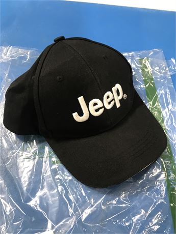 Jeep Baseball Cap - Clasp Back - Black - Unknown Size