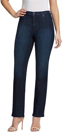 Gloria Vanderbilt Women's Classic Amanda High Rise Tapered Jean , 16Short