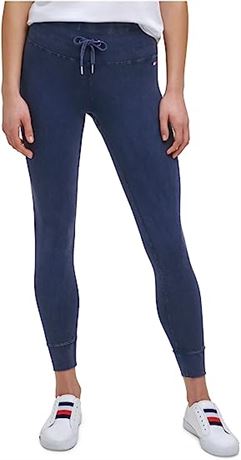 Tommy Hilfiger Performance Athletic Full-Length Leggings for Women, Lg