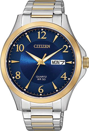 Citizen Quartz Mens Watch, Stainless Steel