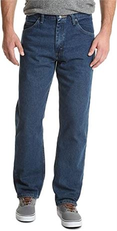 Wrangler Authentics Men's Classic 5-Pocket Relaxed Fit Cotton Jean, 30x34