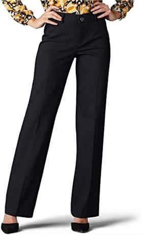 Lee Women's Flex Motion Regular Fit Trouser Pant 12 short