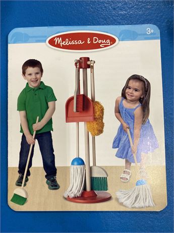 Melissa & Doug Let's Play House Dust! Sweep! Mop! 6 Piece Pretend Play Set