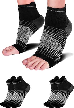 Socks for Achilles Tendonitis Relief, Best Compression Foot Sleeves Arch Support