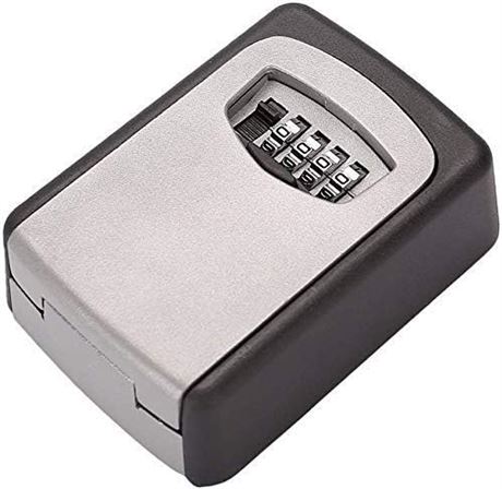 Tekmun Realtor Wall Mount Key Lock Box with 4-Digit Combination