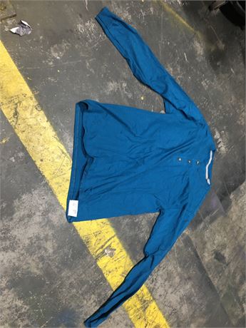 Long Sleeve Blue Shirt M