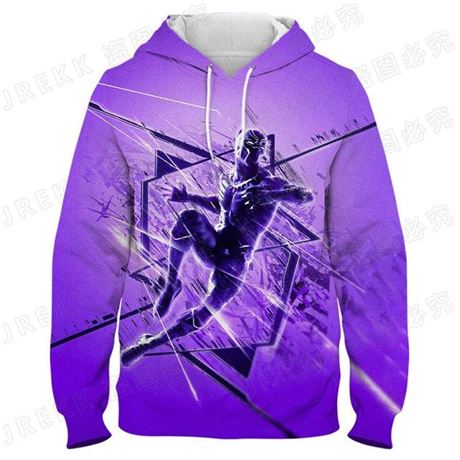 Black Panther Sweatshirt Marvel 3D Print Unisex Hoodie