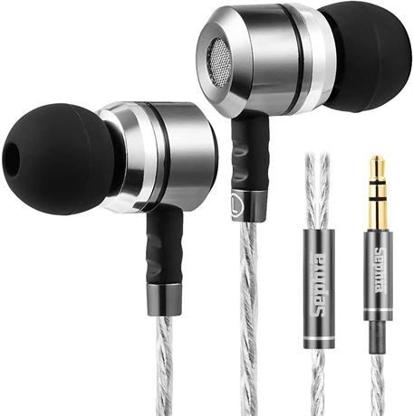 sephia SP3060 Earbuds - HD Bass Driven , Lightweight Aluminum in Ear Headphone