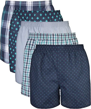 Gildan Men's Underwear Boxers, Multipack, Large