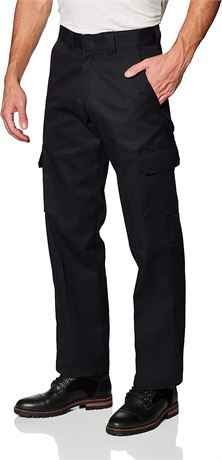 Dickies Men's Relaxed Straight-fit Cargo Work Pant, 44x32