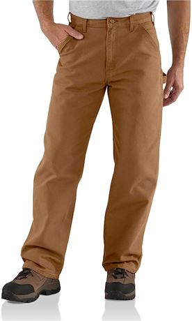 Carhartt Men's Loose Fit Washed Duck Utility Work Pant , 34x30