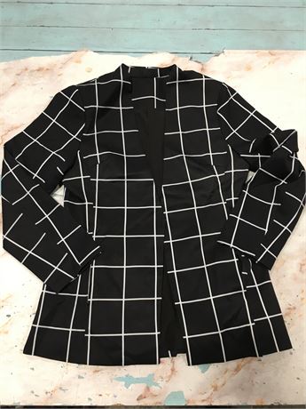 Unisex Blazer with Padded Shoulders, Large