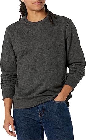 Amazon Essentials Men's Fleece Crewneck Sweatshirt, 6X-Lg