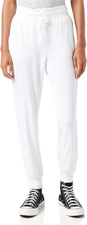 Amazon Essentials Women's Brushed Tech Stretch Jogger Pant, Large