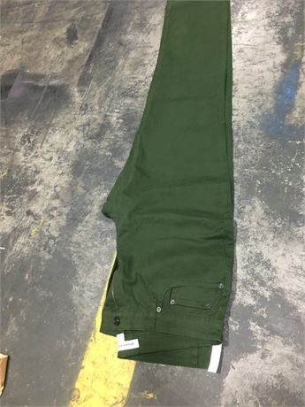 Green Amazon Essentials Pants