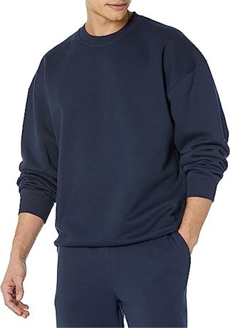 Amazon Essentials Men's Oversized-Fit Crewneck Sweatshirt, 6X-Lg