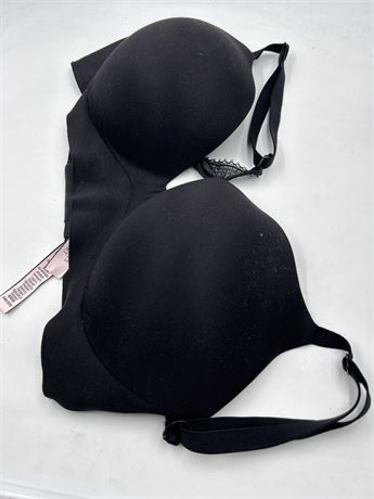 Victoria Secret - Wireless Push Up Bra - Black - 34D