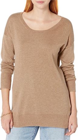 Amazon Essentials Women's Lightweight Long-Sleeve V-Neck Tunic Sweater 2XL