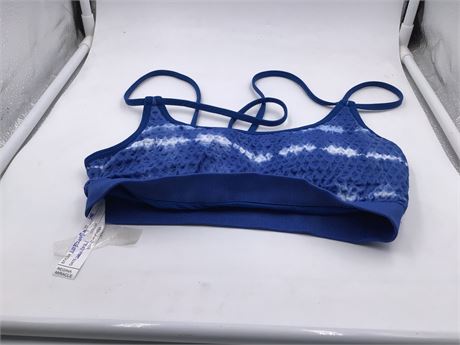 Victoria's Secret Sports Bra, 34B, Royal Blue/White Tie Dye