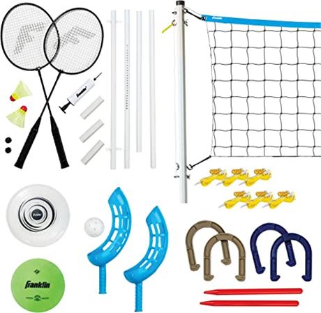 Franklin Sports Fun 5 Combo Outdoor Game Set