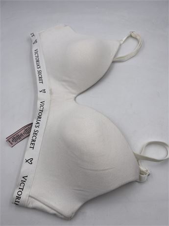 Victoria Secret - Wireless Bra - WHITE - 34B