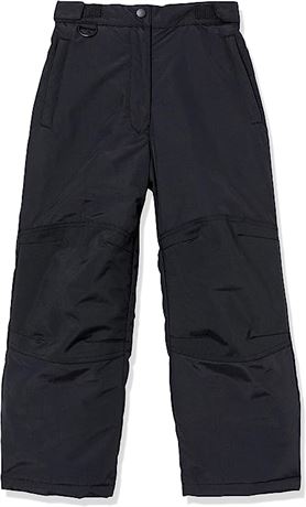 Amazon Essentials Girls' Water-Resistant Snow Pants, Sm (6-7)