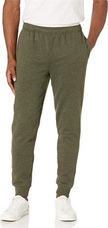 Amazon Essentials Men's Sweatpants, Olive Green, XL