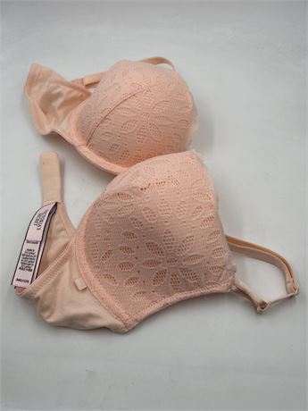 Victoria Secret - Wired Bra - Orange Pink- 34C