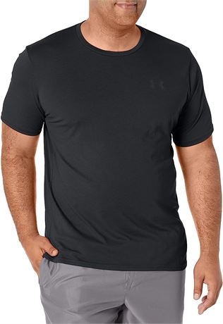 Under Armour Men's Sportstyle Left Chest Short-sleeve T-shirt - Black - XL